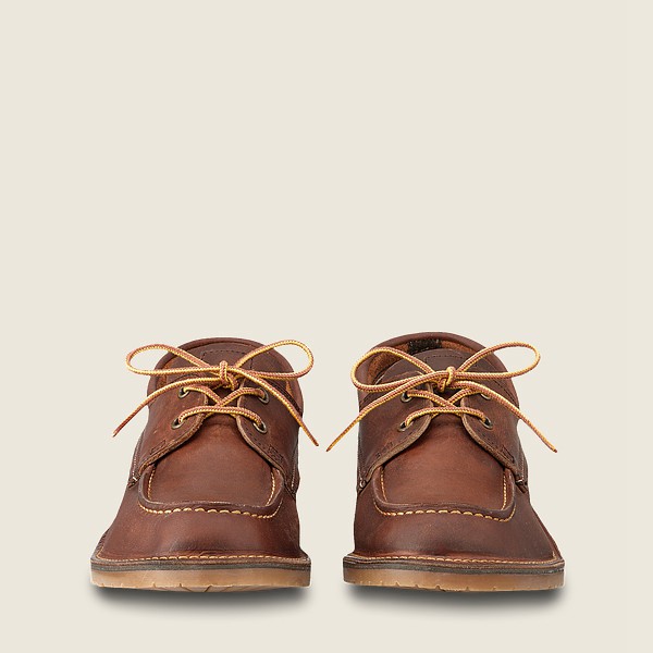 Red Wing Oxford Hombre Marrom - Weekender Camp Moc -R Rough & Tough Cuero - 920-CFXAMN